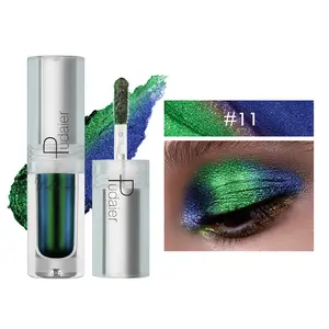2024 new burst chameleon liquid eyeshadow pearl burst flash single color metallic eyeshadow liquid eyeshadow
