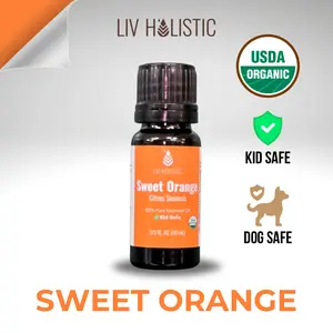 Sweet Orange Oil 16 FL OZ (500 mL) - 100% Pure Essential Oil for Healthcare, Therapeutic Applications & Aromatherapy