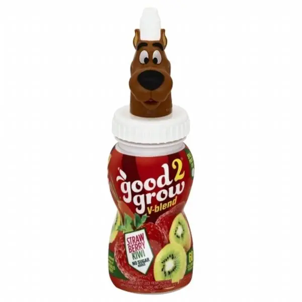 Good2Grow 6 fl. oz. Natural Sugar-Free Strawberry Kiwi Carrot Beet Juice Beverage with Spill-Proof Cap