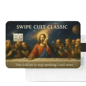 Swipe Cult Classic Vinyl Credit Card Skin Sticker Cover