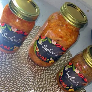 Haitian Pikliz and Chiktay Food Item as Shown in the Image with Colorful Vegetables and Ingredients