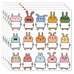 Self-Adhesive Handwritten Name Stickers, Durable Label for Personal Items and Kids, Easy to Use Custom Name Tags