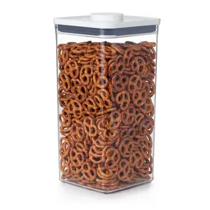 Good Grips 6.0 Qt. Big Square Tall POP Food Storage Container with Airtight Lid