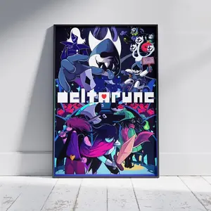 Deltarune Game Poster Kris Dreemurr Art Print N02