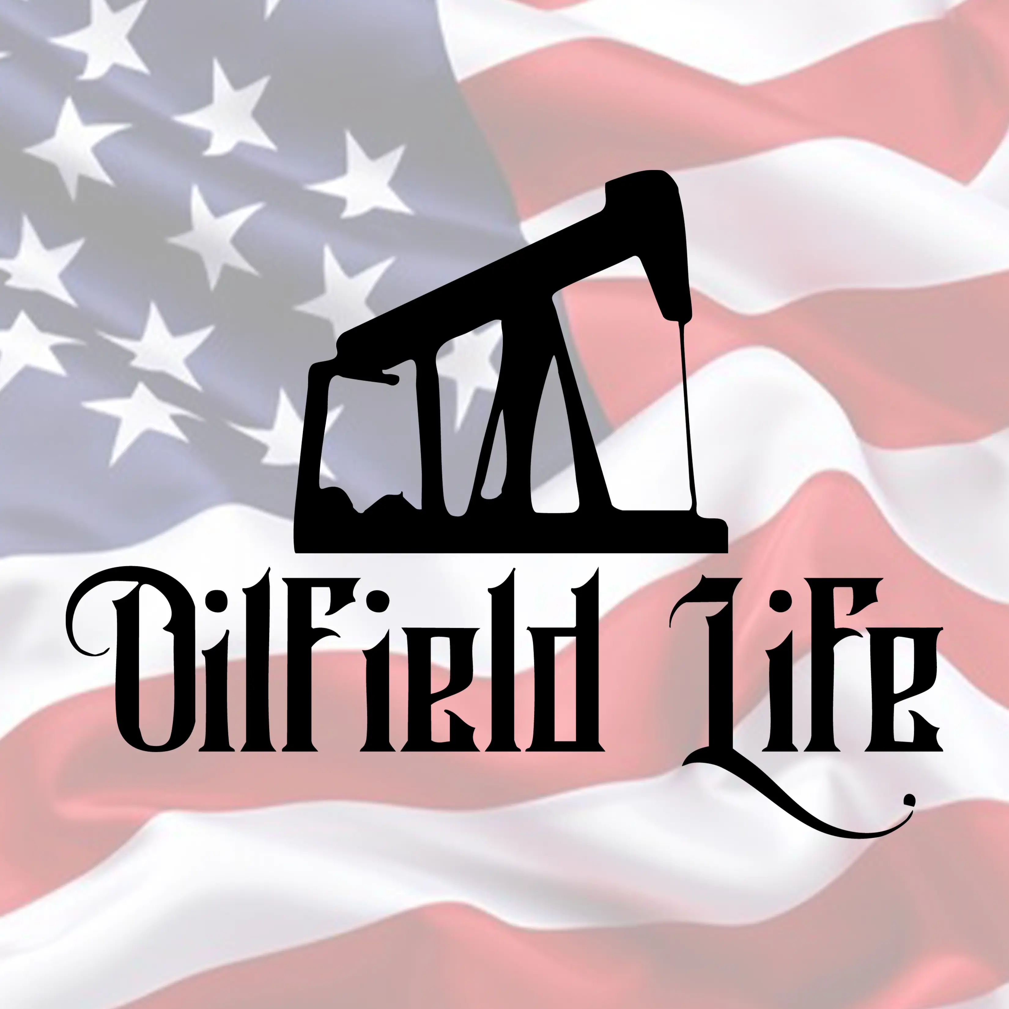 Oil Field Life Vinyl Decal 5inch - Weatherproof UV-Resistant Easy Peel & Stick for Vehicles Gear Lockers & More - Premium Indoor/Outdoor Vinyl Iconic Design