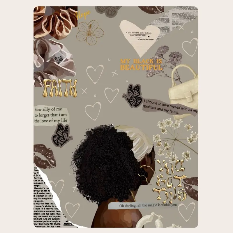 My Black Is Beautiful Kindle Insert Aesthetic