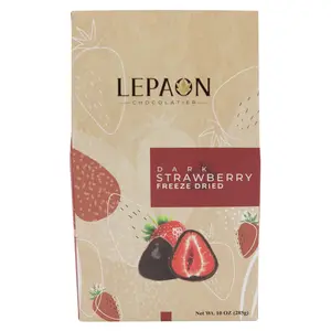 DARK CHOCOLATE COVERED FREEZE-DRIED STRAWBERRY
