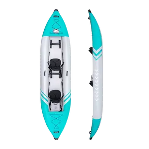 12'6 Tandem inflatable Kayak  Durable - Adventurer