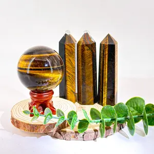 SG Live Tower-Shaped Crystal Ball Sculpture - Home Decor  for Healing and Decoration-SG-07