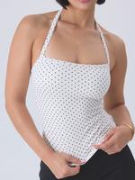 White and Black Polka Dot