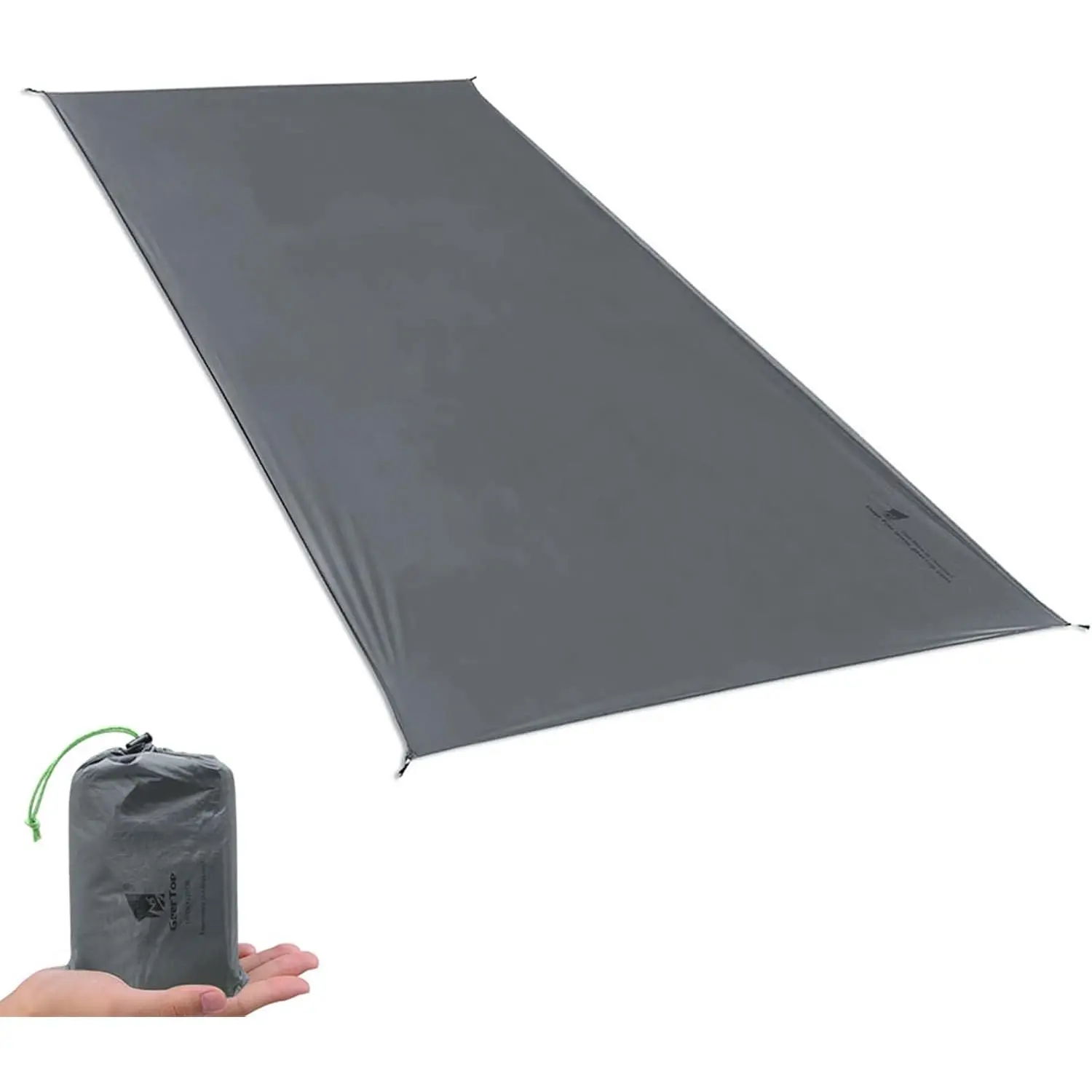 GEERTOP Lightweight Tent Ground Sheet for Outdoor Activities - Waterproof Nylon Fabric, Portable & Compact, Multi-Sizes tent  footprints