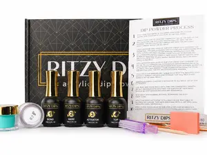 Dip Powder Starter Kit - Ritzy Dips Starter Kit- DIY Nails at home