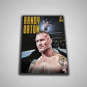 Randy Orton WWE Poster – Legend Killer Wall Art, Wrestling Superstar Print, Viper Wrestling Decor, WWE Fan Artwork, Viper Wall Art #81