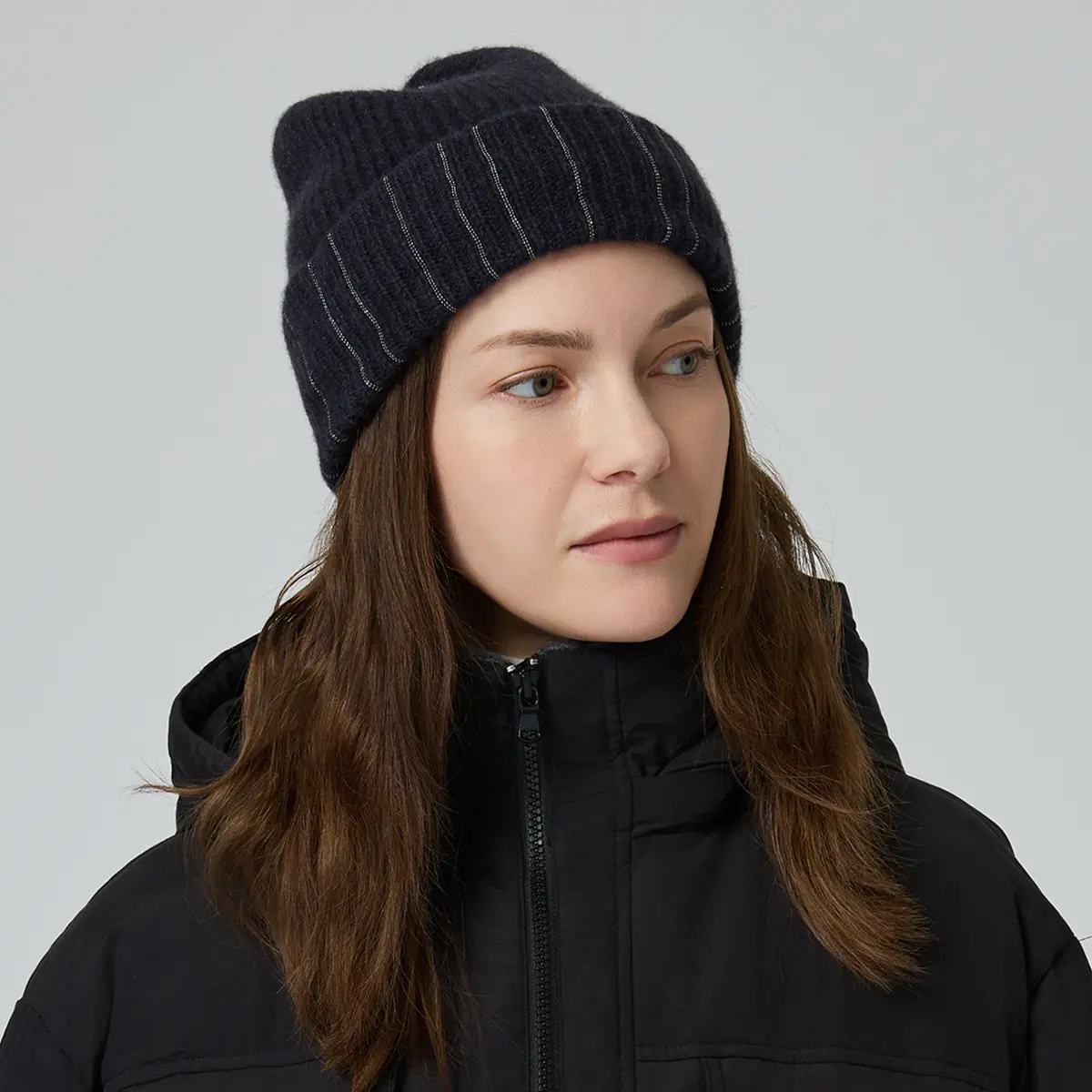 Luxury Women's 100% Pure Cashmere Beanie