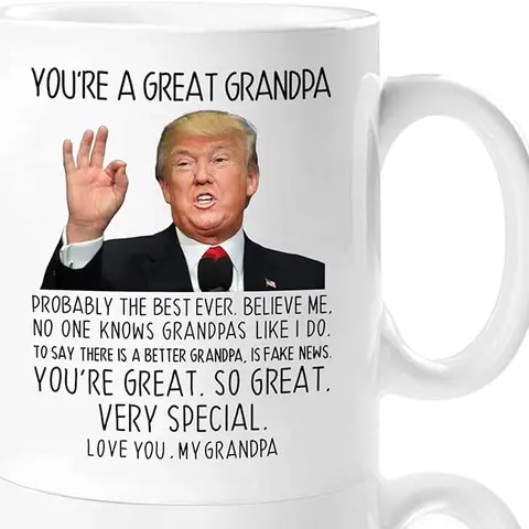 Funny Christmas Gifts for Grandpa, You're A Great Grandpa 11 Oz Coffee Mug, Grandpa Birthday Gifts, Best Grandpa Gifts