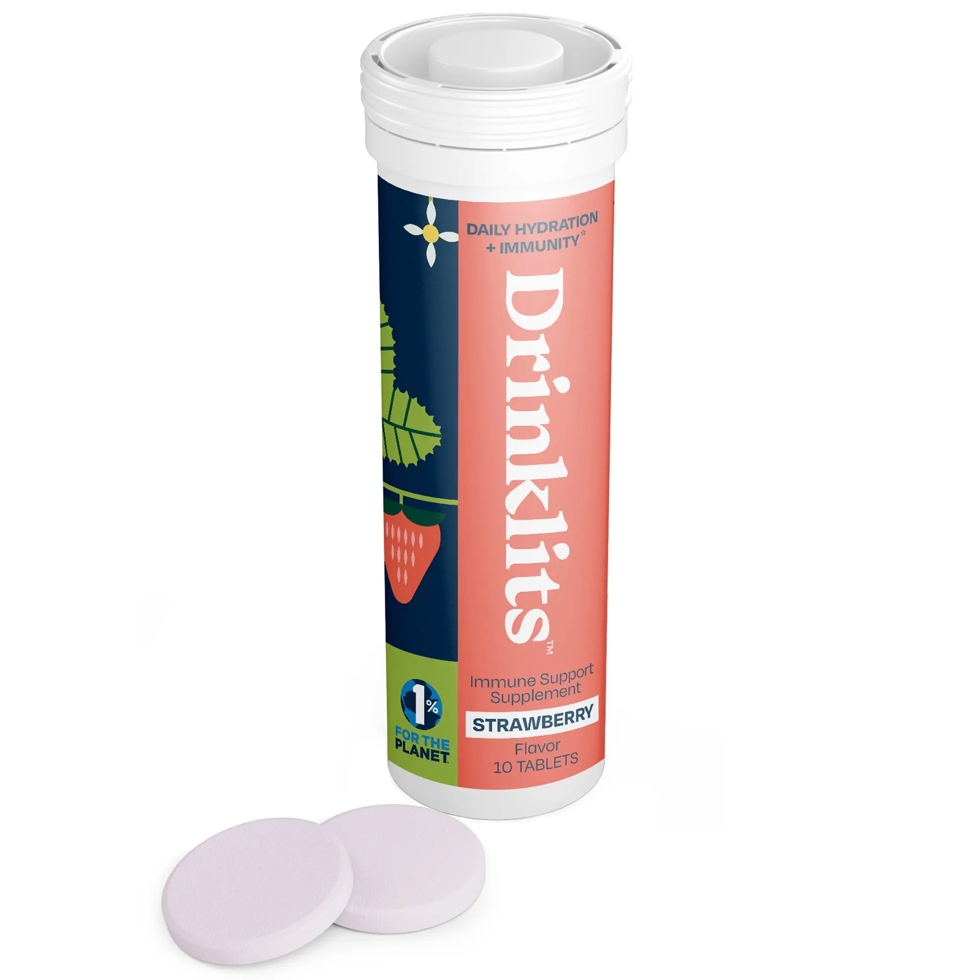 STRAWBERRY Immunity Tablets for Daily Immune Support