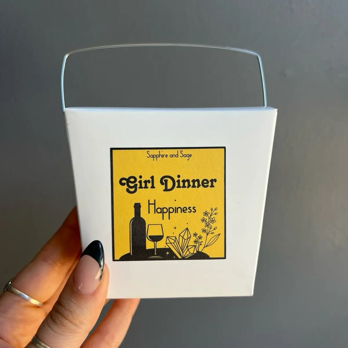 Girl Dinner Crystal Box | Love, Protection, Happiness, & More. | Sapphire & Sage