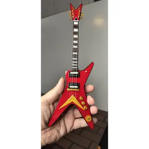 SAMMY HAGAR - Classic Dean Vintage Red ML 1:4 Scale Replica Guitar ~Axe Heaven~