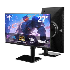 KTC 27" 4K UHD 160Hz HDR400 Fast IPS Panel Gaming Monitor, 1ms MPRT, 140%sRGB, HDR 400, Adaptive Sync, HDMI DisplayPort, Height Tilt Pivot Swivel Adjustable, Carbon Fiber Backcover, U27T6