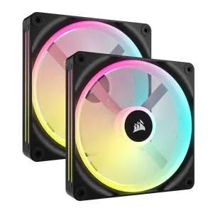 iCUE LINK QX140 RGB 140mm PWM PC Fans Starter Kit with iCUE LINK System Hub