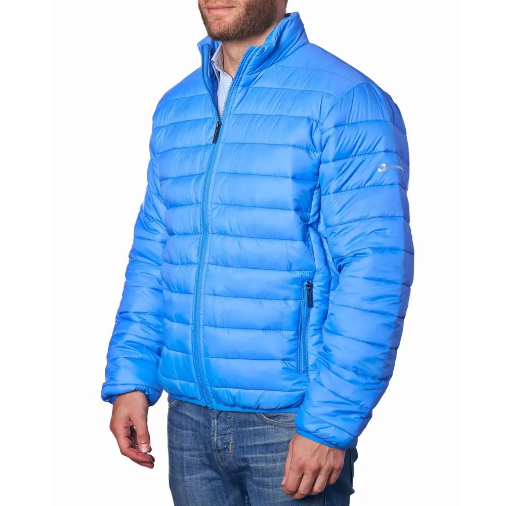 Alpine Swiss Men's Niko Puffer Jacket, Lightweight Packable Nylon Blend Outerwear, Insulated with a Full Zip Front for Versatile Layering