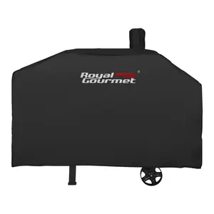 Royal Gourmet CR6013P 59" Grill Cover - Durable Oxford Polyester, Water Resistant, Weather Protection, Ideal for Outdoor BBQs Black