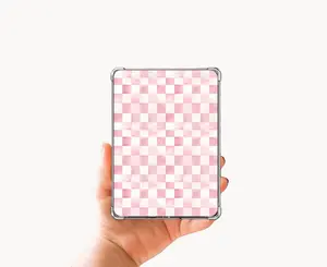 Pink Check Kindle E-Reader Case Insert