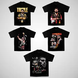 ILIA TOPURIA UFC 317 CHAMPION Collection Unisex Black T-shirt, Topuria Boxing T-shirt, Topuria Boxer Tee, Ilia Topuria Sports Shirt, UFC Shirt, MMA Shirt, Gift for Him Gift For Her Menswear Clothing Cotton Unisex Graphic Sweater Hoodie T-shirt