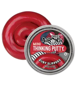 Mini Ruby Slippers 2" Tin Thinking Putty