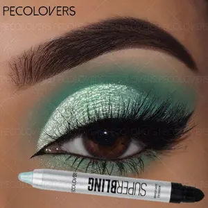 Pearlescent Glitter Eyeshadow Pen Eye Shadow Pencil Waterproof Matte Cream Nude Eye Makeup Pigment Silkworm Eyeliner Shadow Pen Glitter Eyeshadow Stick