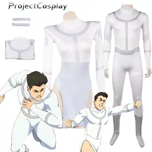 Omni Anime Man Cosplay Costume Invincible Mark Grayson Jumpsuit Bodysuit Men Women Clothing Disfraz Suit  Halloween Carnival Set