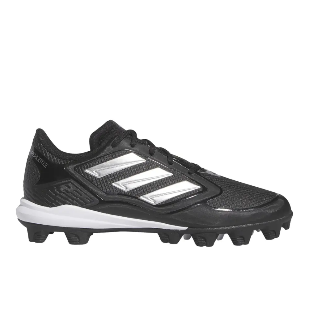 adidas Womens Purehustle 3 Molded Softball Sneakers Shoes - Black adidas Womens Purehustle 3 Molded Softball Sneakers Shoes - Black