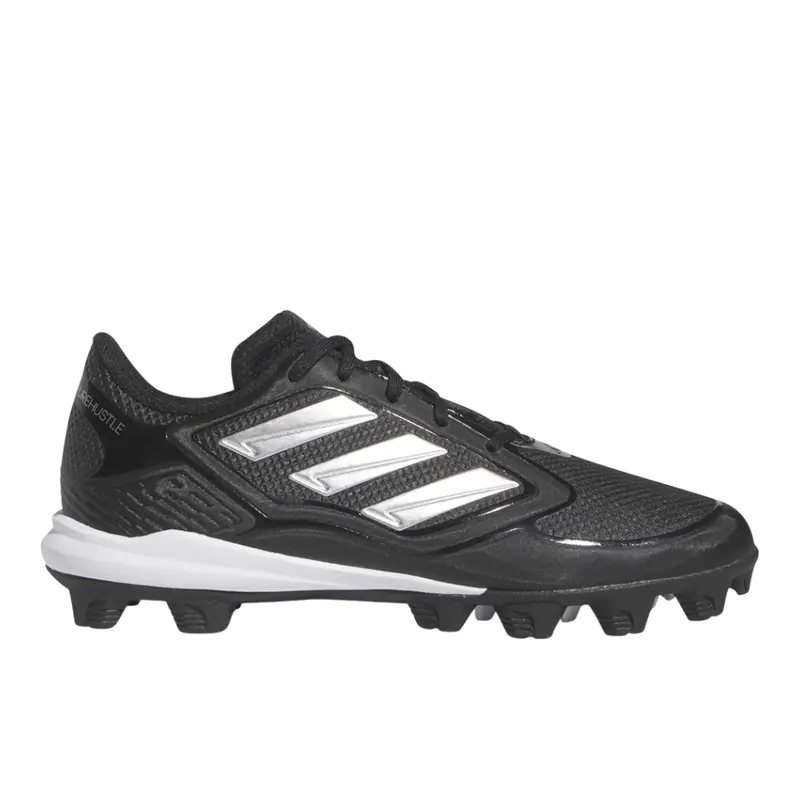 adidas Womens Purehustle 3 Molded Softball Sneakers Shoes - Black