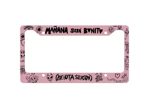 MSB Pink License Plate Frame 002