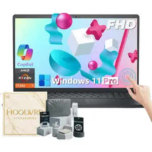 Dell Inspiron 15 3535 Touchscreen Laptop Computer, AMD Ryzen 7 7730U, up to 64GB RAM|2TB SSD, 15.6" Full HD Display, HD Webcam, Windows 11 Pro for Person Use or Business Work