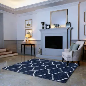 Mocassi 5' x 7' -  8' x 7' Rectangle Shaggy Area Rug