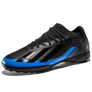 New Men Fast Soccer Shoes Professional Society Futsal Football Boots Comfortable Indoor Original Football Shoes Ultralight men soccer shoe Breathable Anti-Slip Soccer Cleats slipper shoe