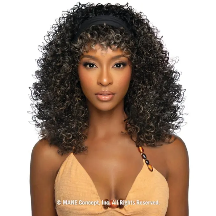 Mane Concept Brown Sugar SwitchUp Headband Wig Split Bang - BSSU102 SWITCH UP 02