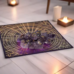 Unlock Ancient Wisdom with the Amethyst Rune Set