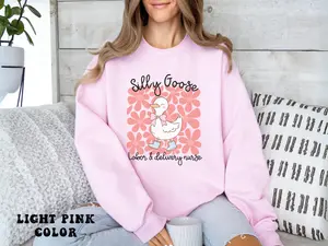 Labor And Delivery Short Sleeved T-Shirt OR Sweatshirt ,OB RN Gift, Mother Baby   or T- Postpartum Nurse Tee,Nursery Nurse Unisex Womenswear