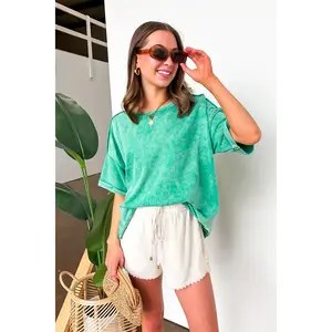 Wild Drift Acid Wash Relaxed Tee - BACK IN STOCK