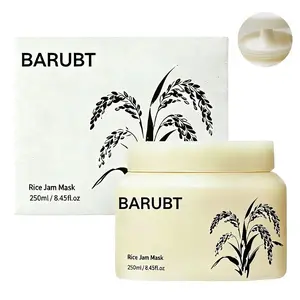Rice Jam Mask  | Korean Rice Brightening & Hydrating Wash-Off Face &Body Mask | Gentle Exfoliating, Glow &Smooth Skin Care Lightweight MoisturizingRadiant Sensitive Skin 8.45 fl.oz