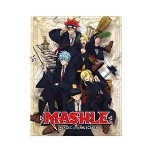 MASHLE: MAGIC AND MUSCLES - Key Art # 03 Sublimation Throw Blanket 46"W x 60"H