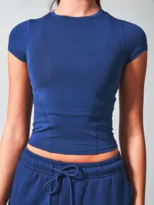 Halo Baby Tee - Baked Blue