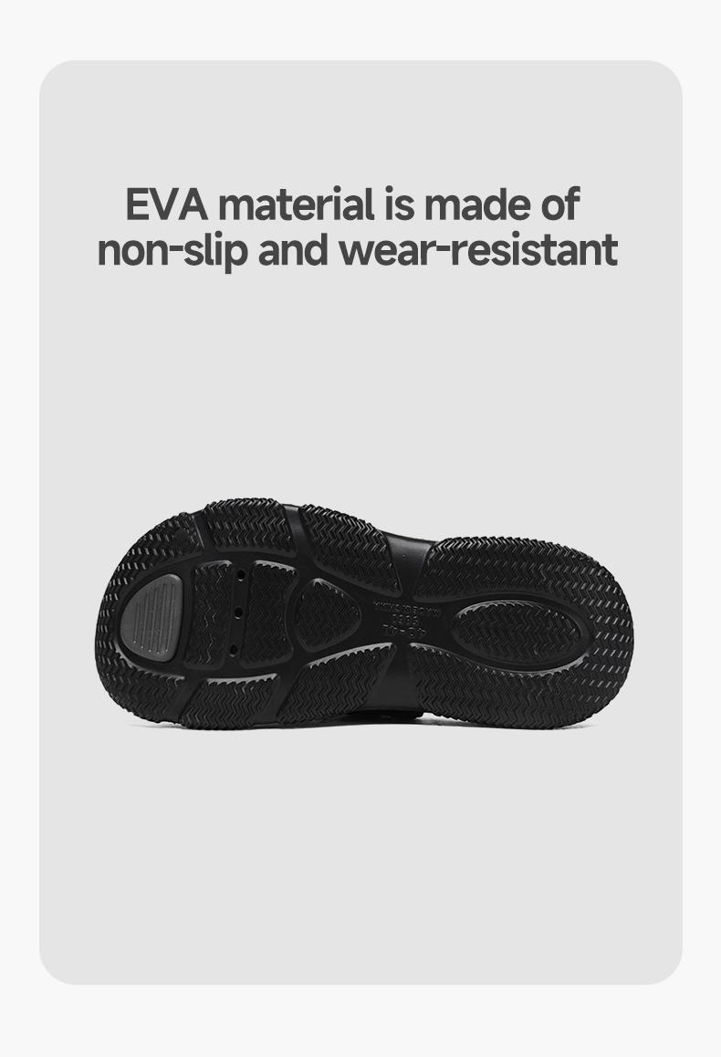 One-Step Slip-On Slippers Can Be Used As Sandals Indoor Outdoor Air Cushion Shock Absorption Comfortable Non-Slip Lightweight Quick-Drying for Men & Women