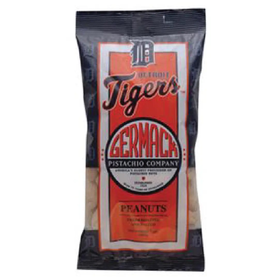 3 pack - Germack Baseball Peanuts - Salted In-Shell