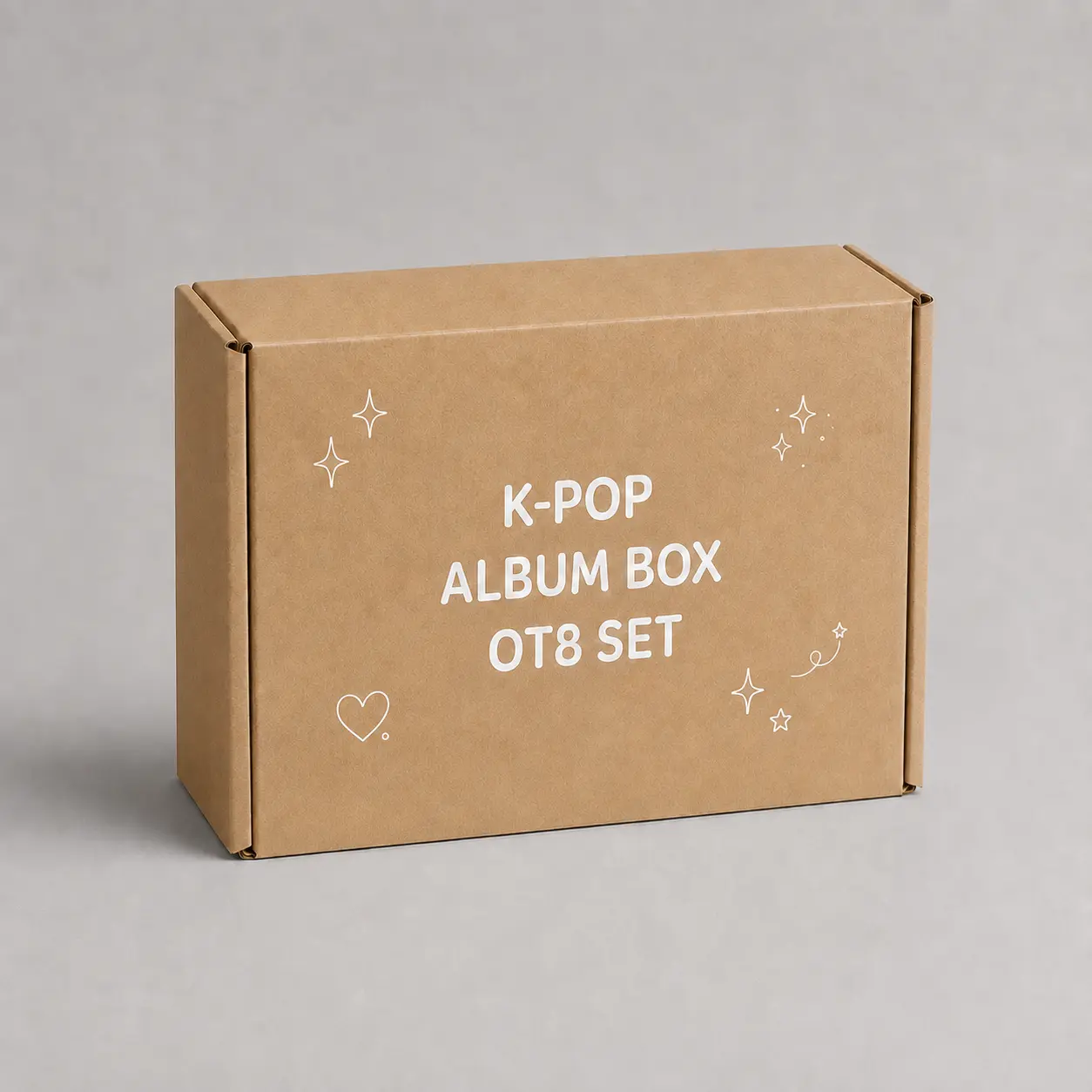 KPOP Music CD Album Set - 8 Albums, OT8 Member Collection, Mixed Eras & Versions