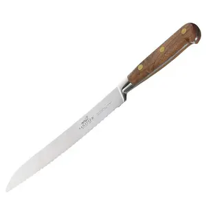Bread Knife 7.87 inch Walnut Wood - SABATIER