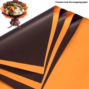 Double-Sided Flower Wrapping Paper, High-Grade Waterproof Bouquet Packaging, Perfect for Valentine's Day, Weddings, Birthdays, Dates
