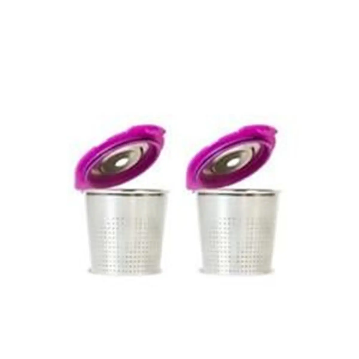 212 MAIN Stainless Steel Reusable Coffee Filter with Perforated Holes - Durable Cafe Flow Pod for Single Serve Brewers, Easy to Use for Home & Camping, Cost-Saving, Save Money, Café Flow